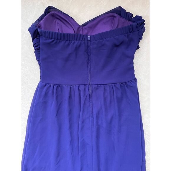 LULUS Exclusive Slow Dance Strapless Navy Blue Maxi Dress - Picture 10 of 11